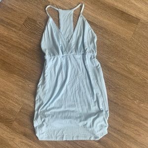 Knit racer back dress